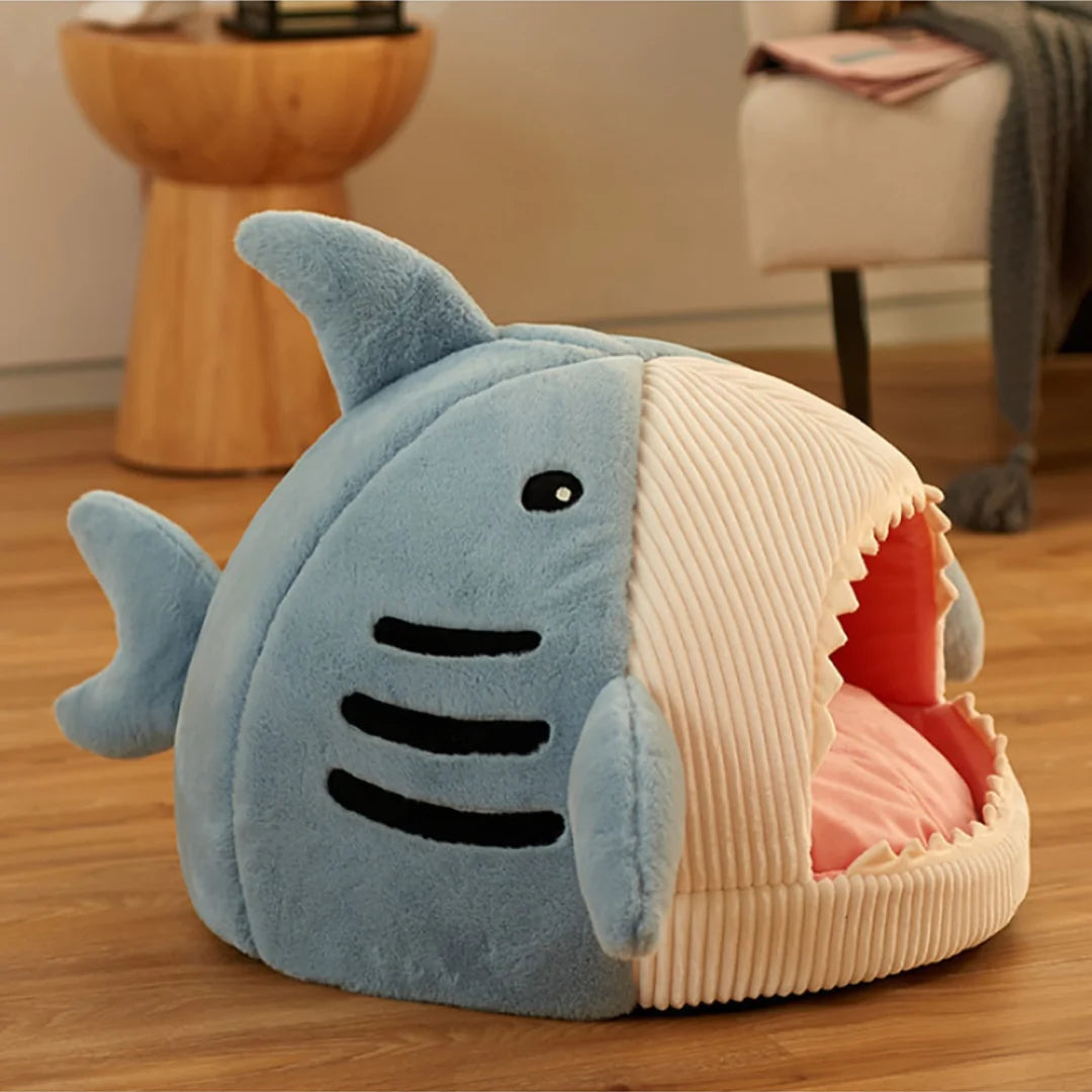 Fins&Fur The Shark Pet Bed